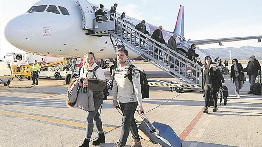 Los pasajeros del aeropuerto aumentan un 7% en el 2019