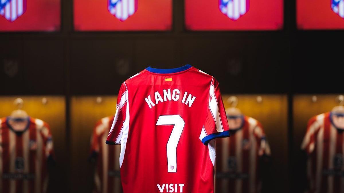 Kang In Lee llega al Atlético: "Estoy muy contento de unirme a este gran club con muchas ganas de vestir nuestra camiseta y de vivir nueva etapa junto a vosotros"