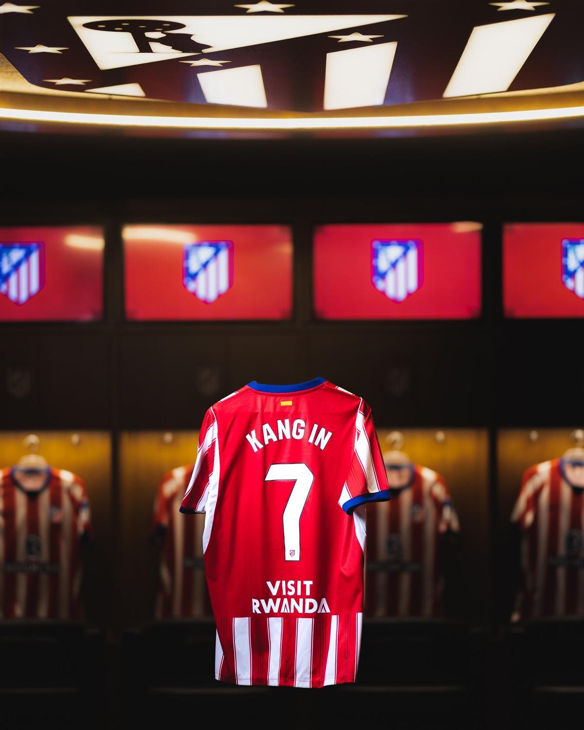 Kang In Lee ya conoce el dorsal que lucirá en el Atlético de Madrid.