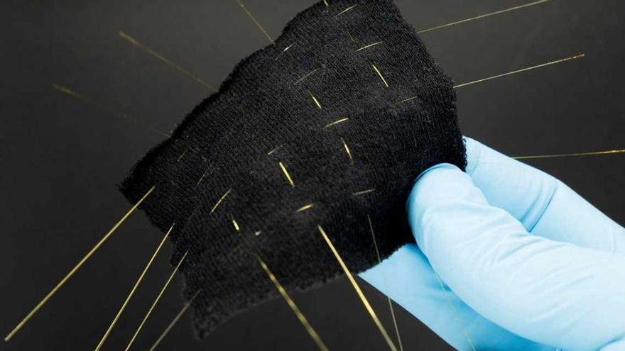 Crean una tela inteligente que mide constantes vitales mediante el sonido
