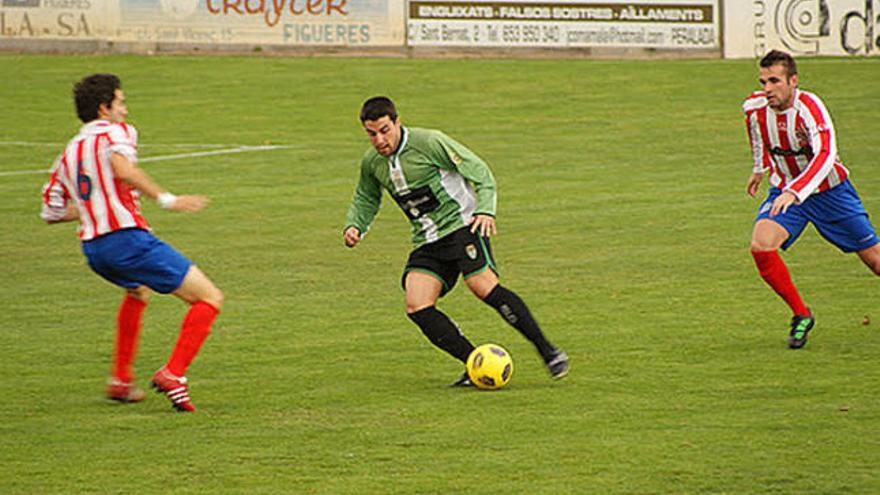 Un partit del Peralada d&#039;aquesta temporada.