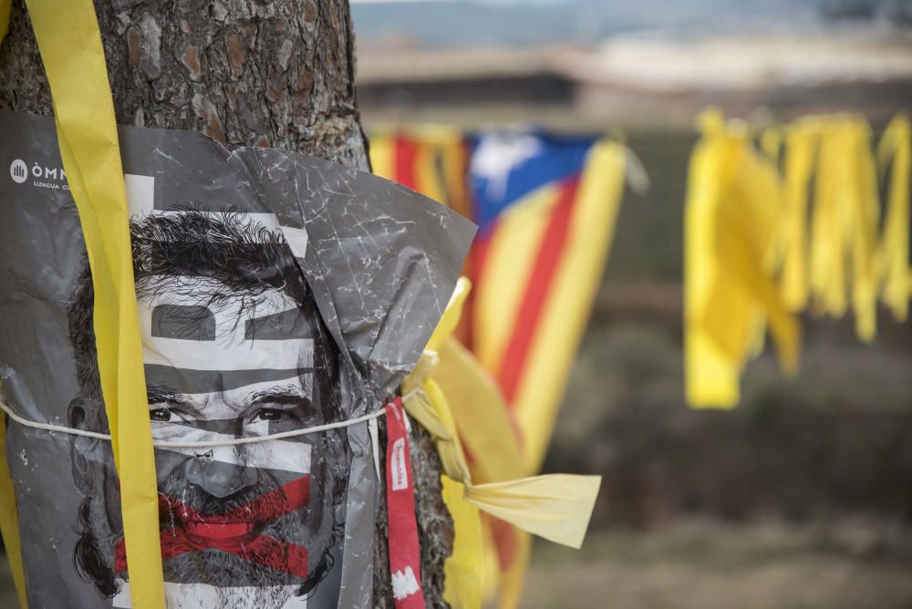 Acte a l'esplanada de Lledoners convocat per Assem