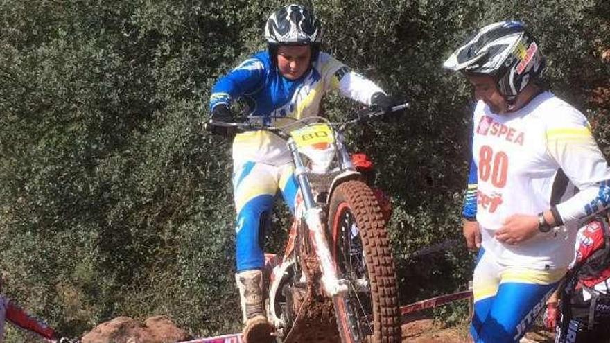 Martín Riobó en una de las zonas en Sigüenza.