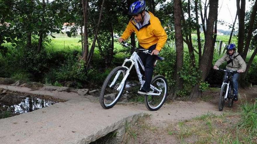 Las pistas de Armenteira solo se cerrarán a los ciclistas los días de caza menor