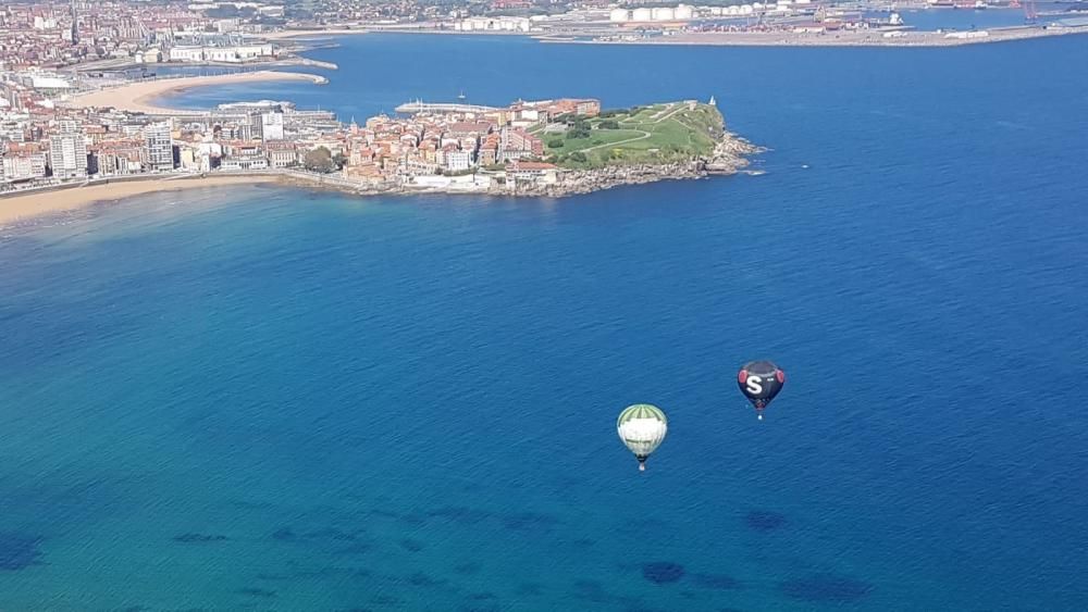 Las impresionantes imágenes de Gijón desde el aire