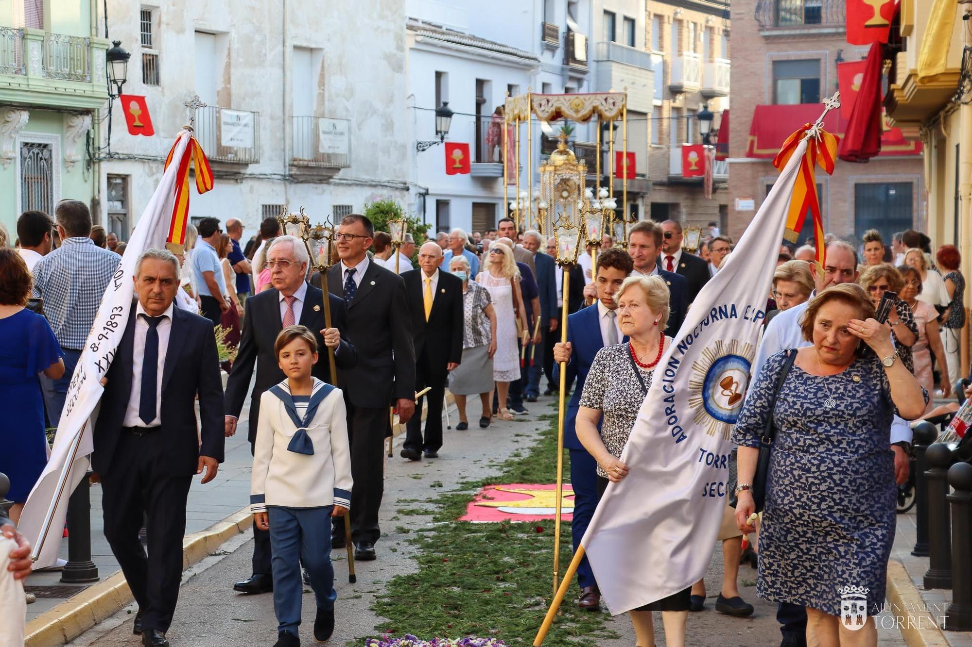 Celebración del Corpus Christi en Torrent.