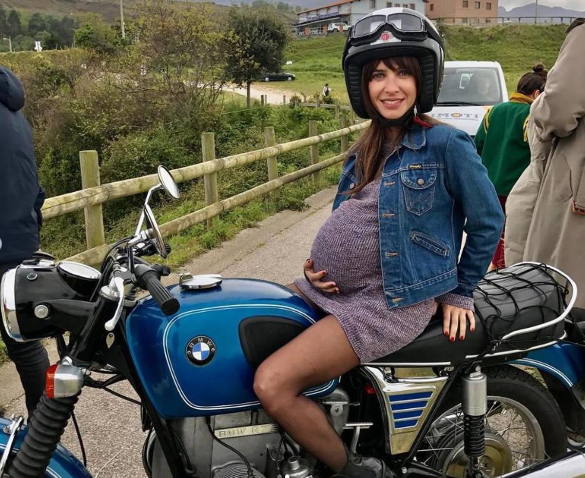 Paula Prendes recuerda sus días en Asturias embarazada para rodar una película en la mina