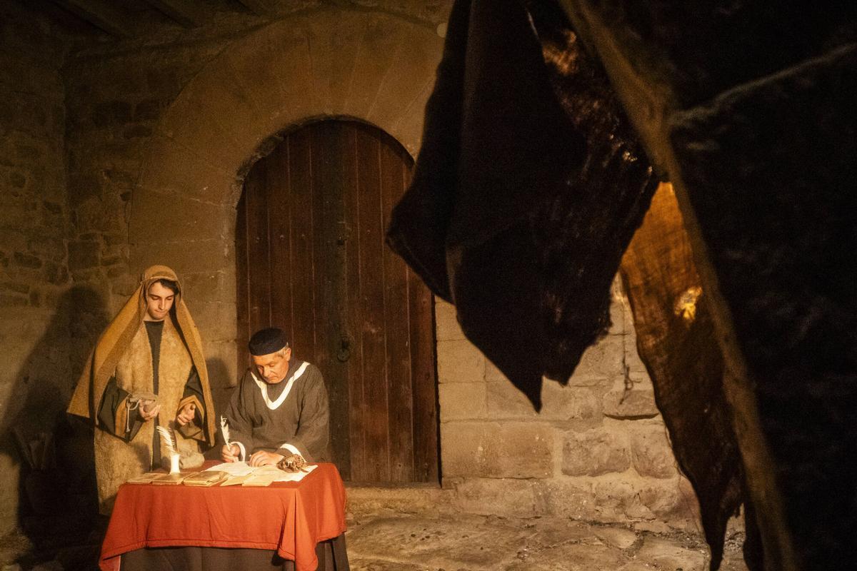 El Pessebre Vivent del Bages, a les Torres Fals, en imatges