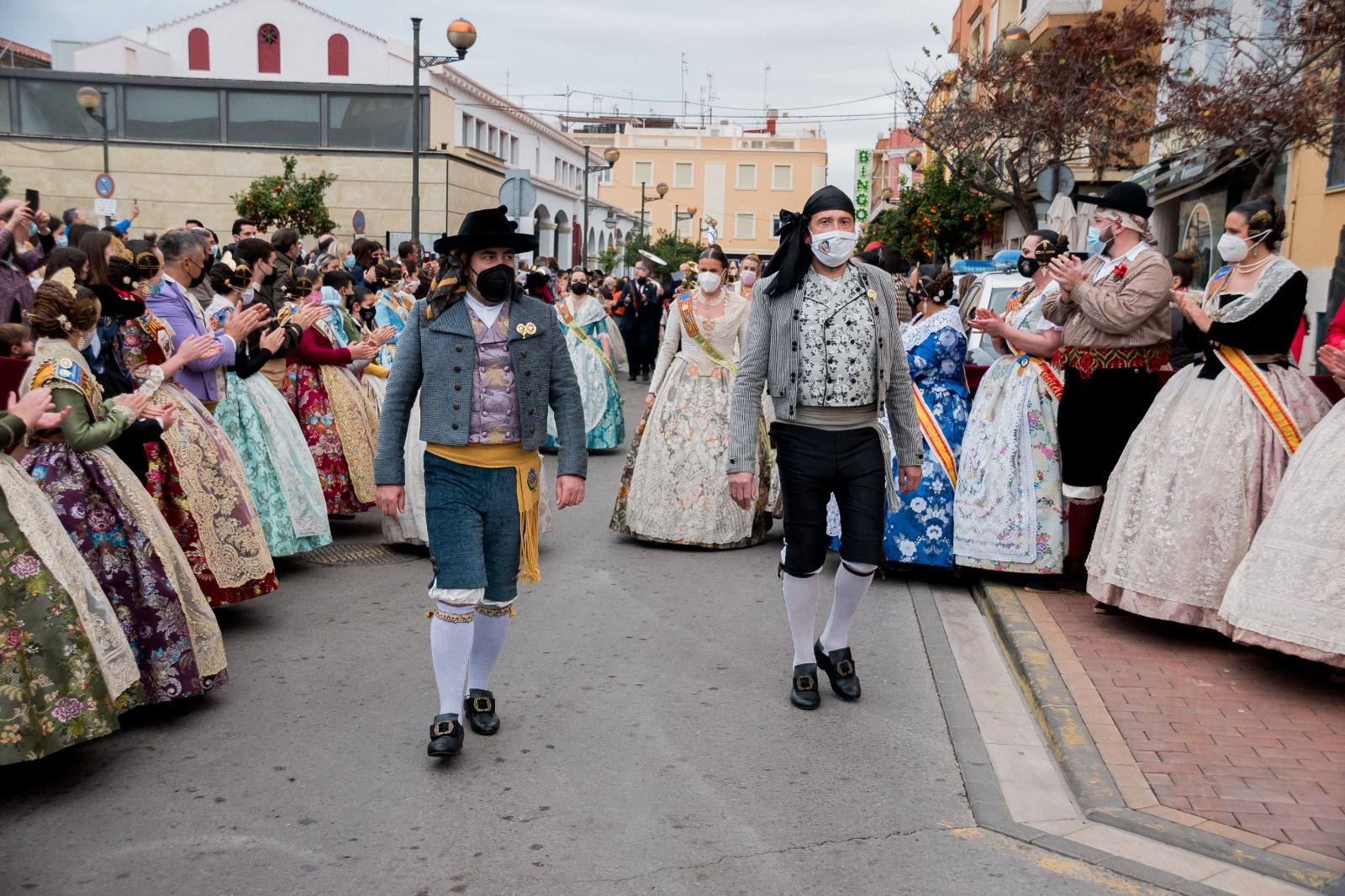 Crida, entrega de recompensas y pasodobles falleros en Sagunt.