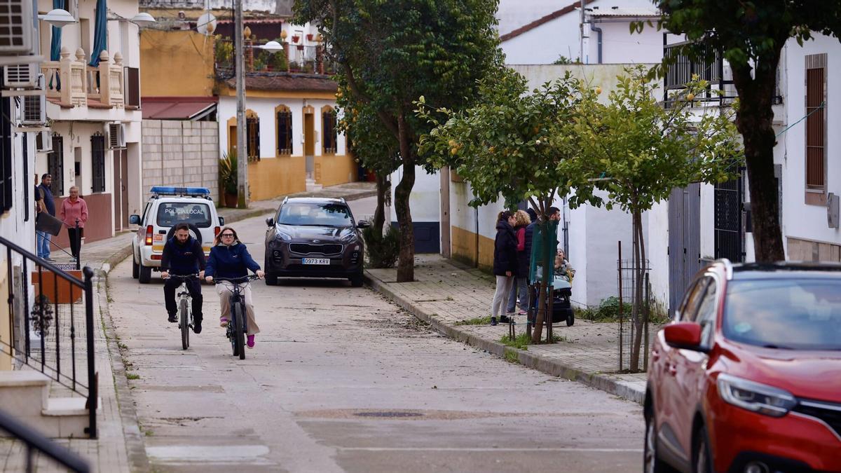 Una de las calles de la barriada de Alcolea, que contará con una residencia de estudiantes.