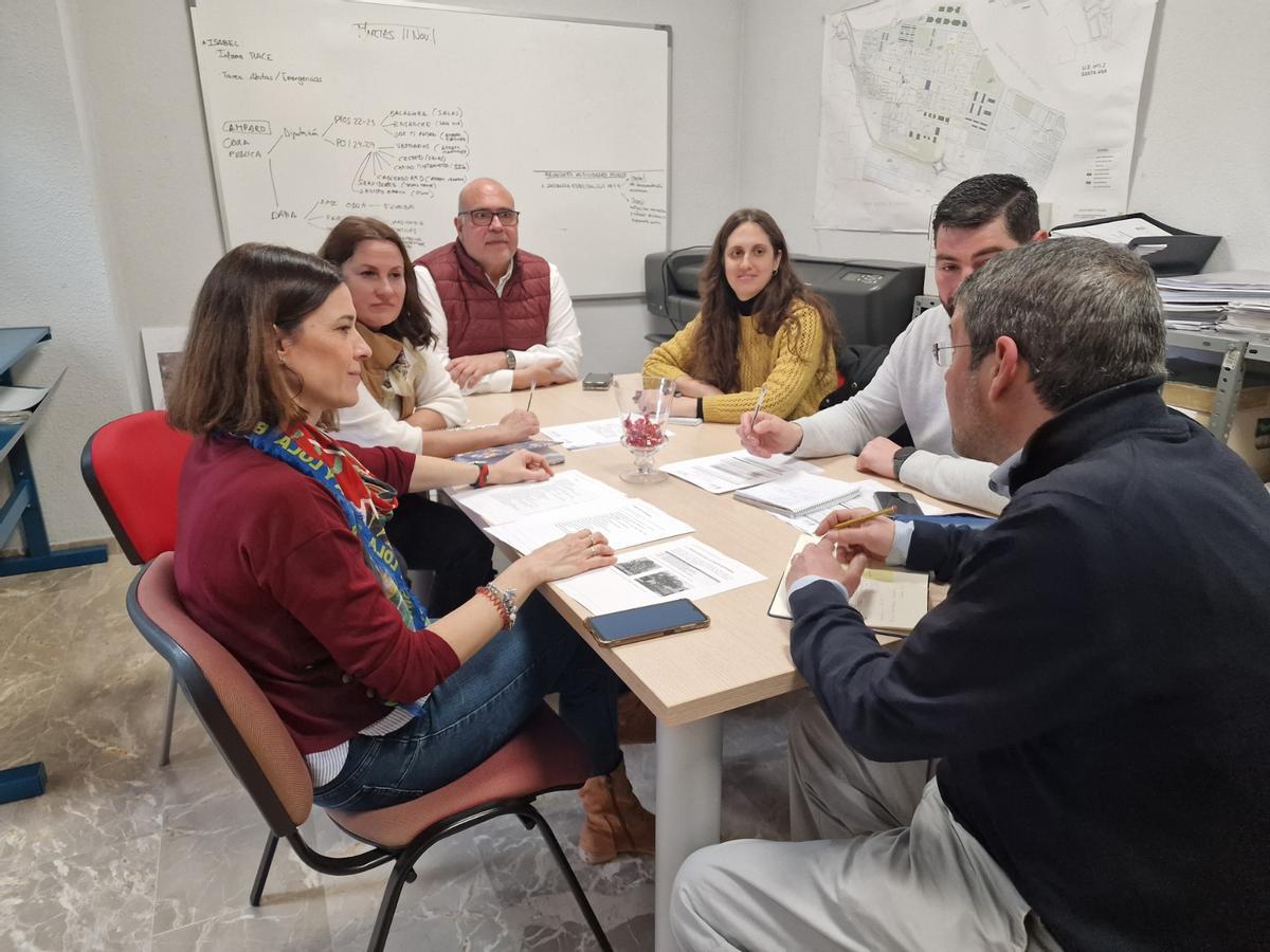 Reunión de Urbanismo con Tragsatec.