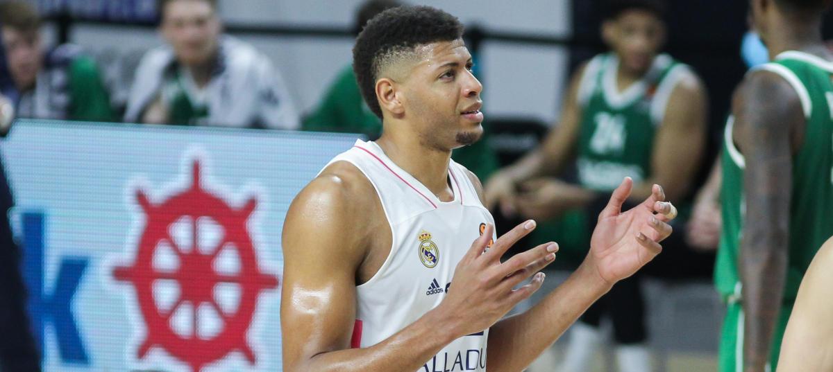 El pívot del Real Madrid, Tavares.