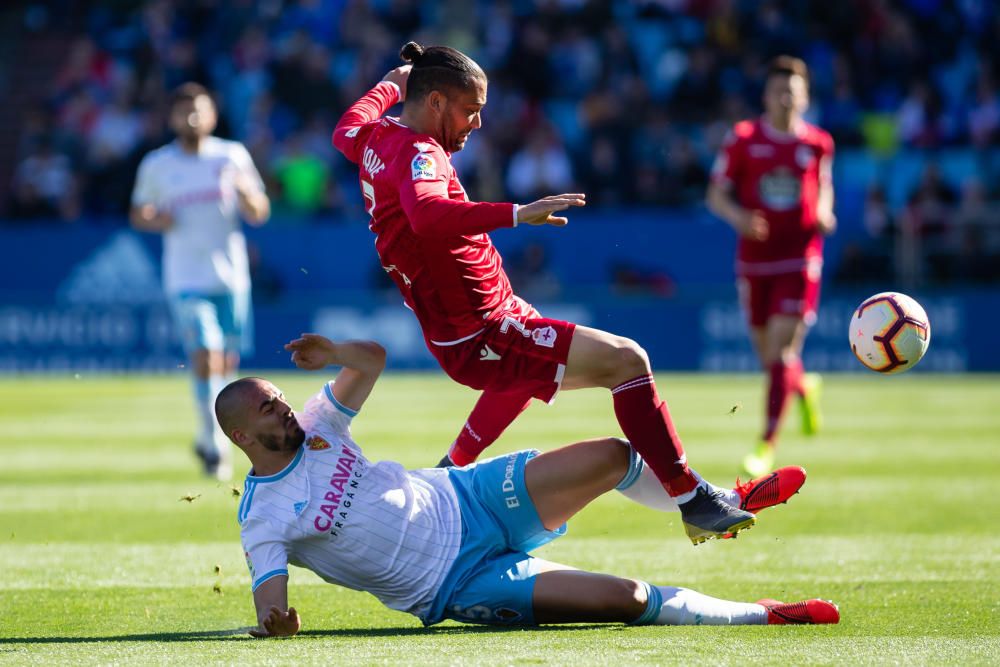 El Dépor gana en Zaragoza y sueña con el ascenso