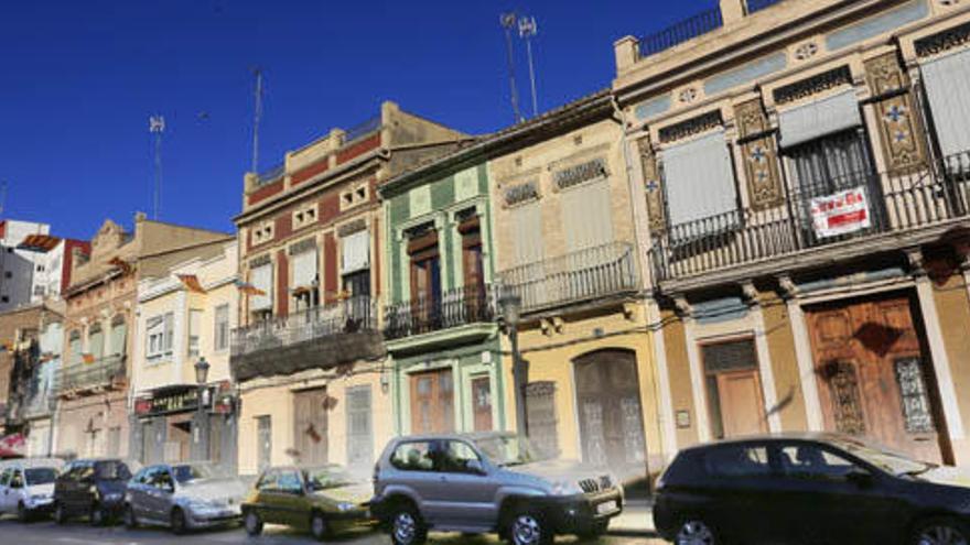 Vista de la calle la Reina, en el Cabanyal. Foto: José Aleixandre