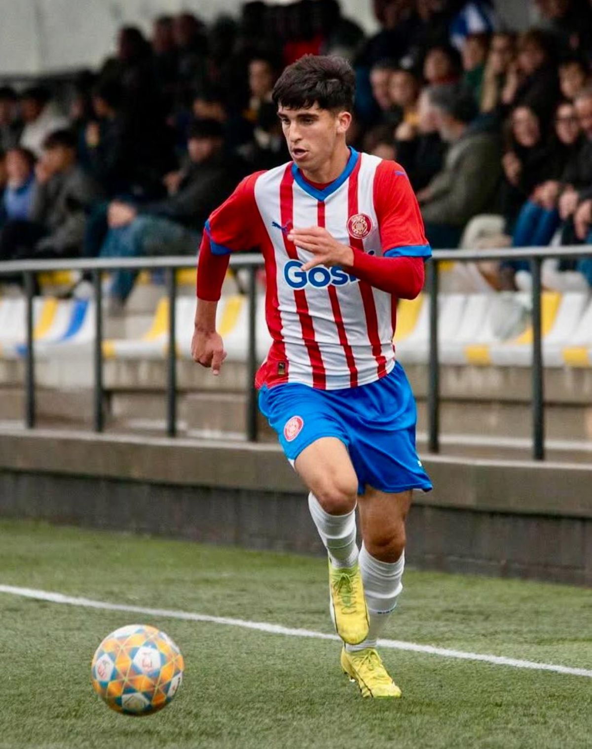 Montero en un partit amb la samarreta del Girona