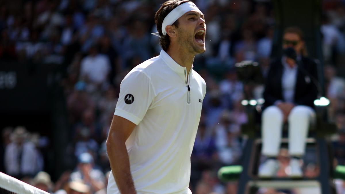 Fritz celebra su pase a semifinales