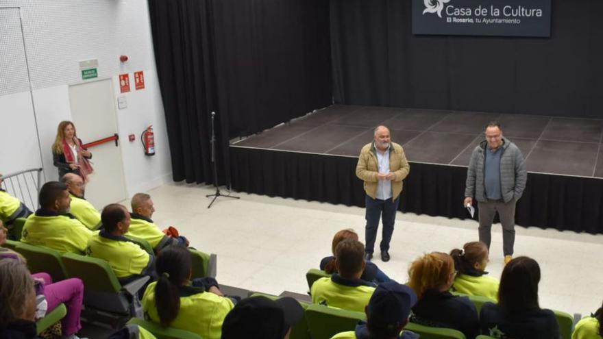 Arranca el Plan de Empleo 2025 de El Rosario con 47 trabajadores