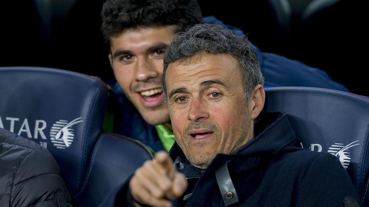 Aleñá: "Luis Enrique me dijo que me tenía que fijar en Rakitic"