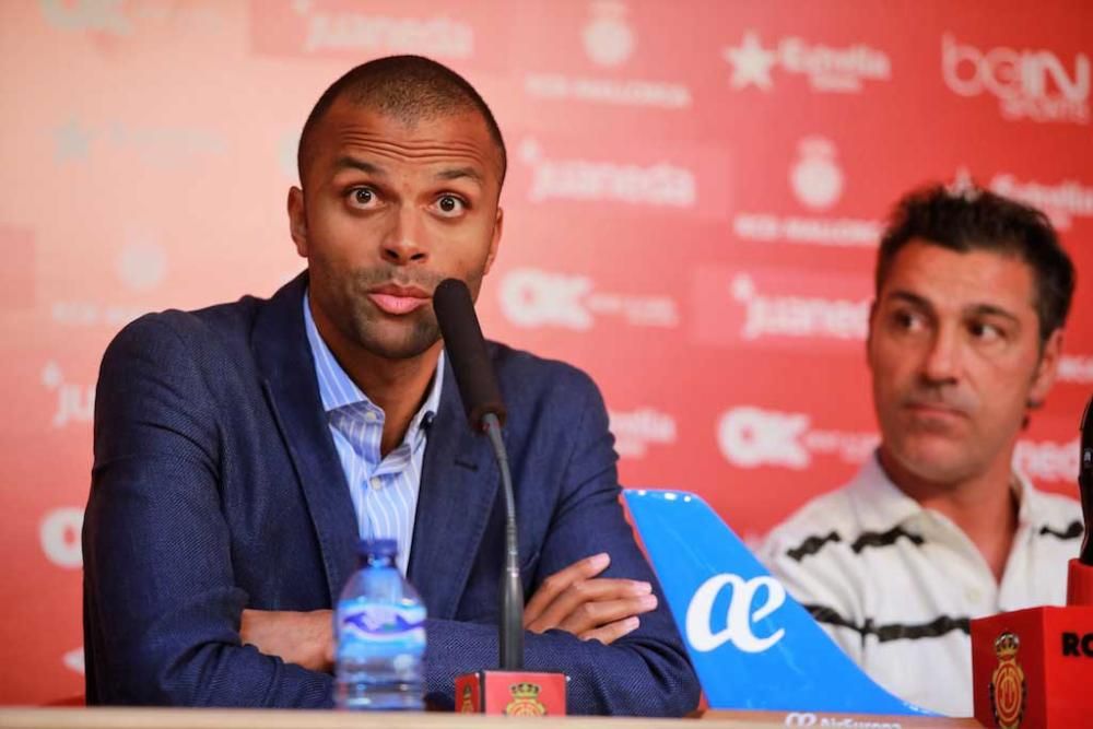 Presentación de Javier Olaizola, nuevo entrenador del Mallorca