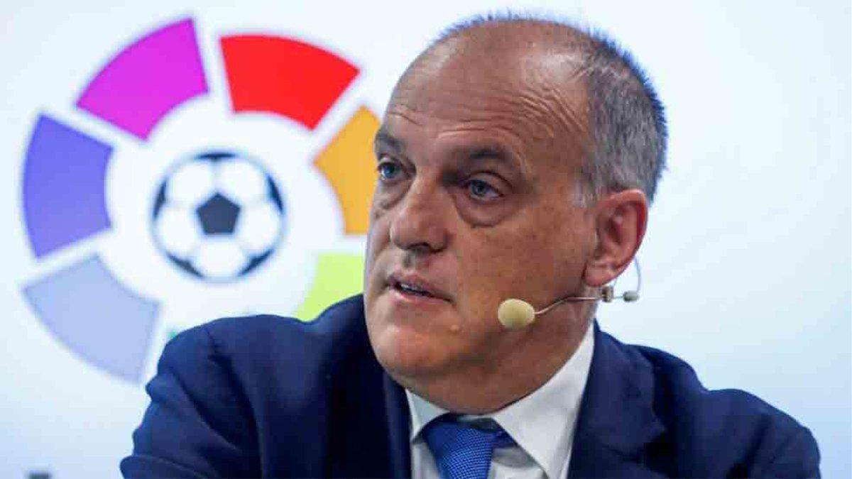 Javier Tebas, presidente de LaLiga