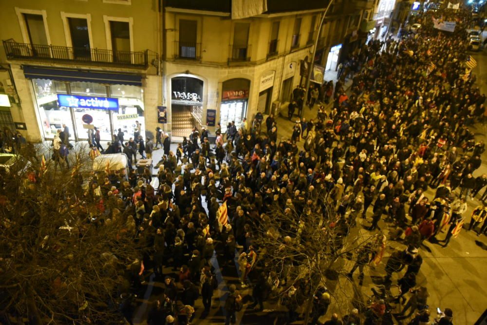 Manifestació del 21-F a Manresa