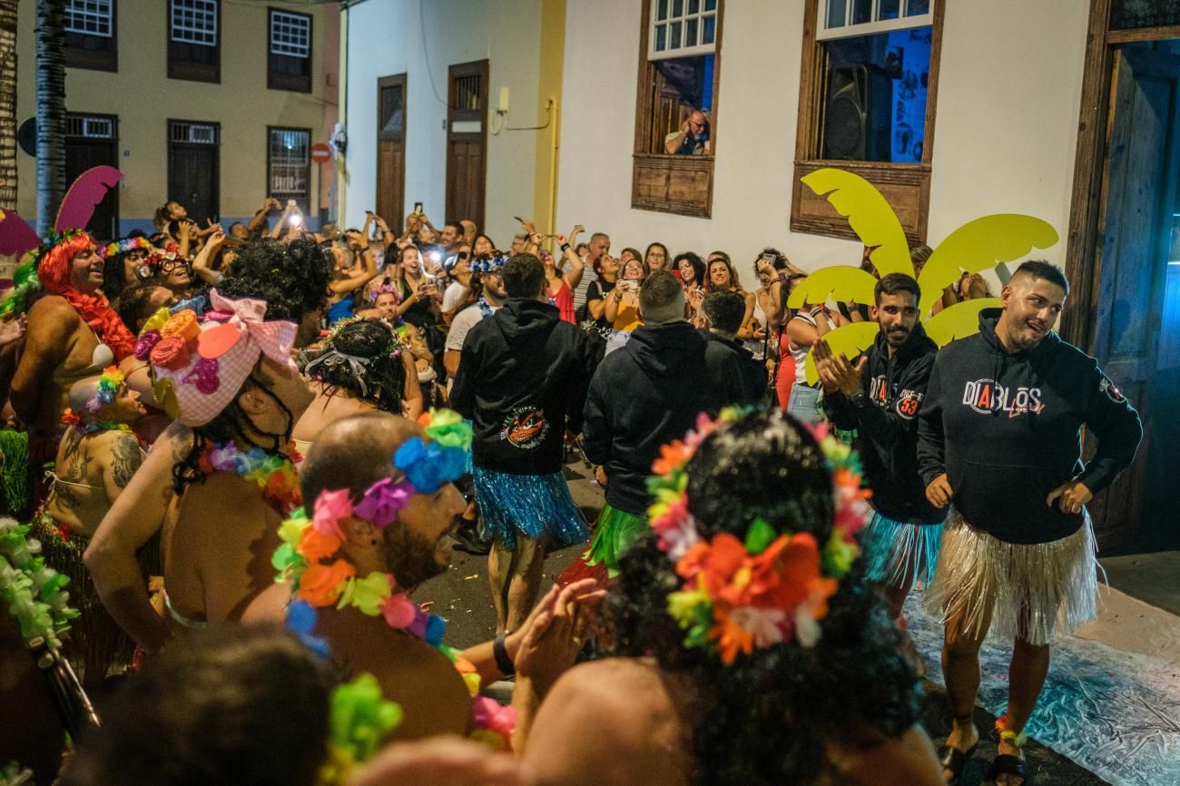 Recorrido por los locales de ensayos de grupos del Carnaval en La Salud y La Noria