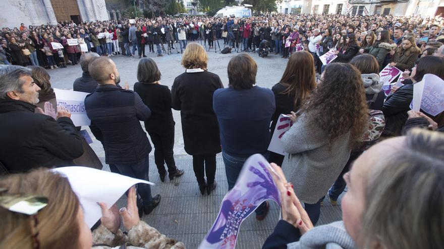 Concentración en Borriana