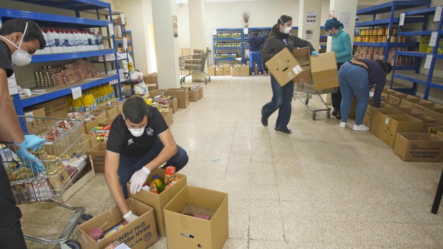 Situació «crítica» als centres de distribució d&#039;aliments de Càritas