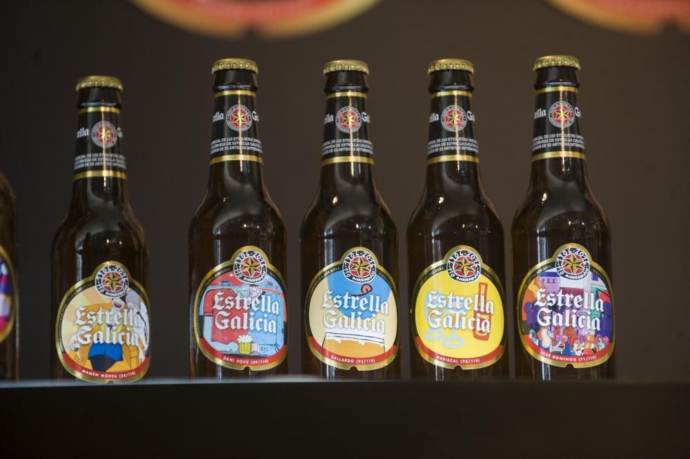 Estrella Galicia presenta las 110 nuevas etiquetas