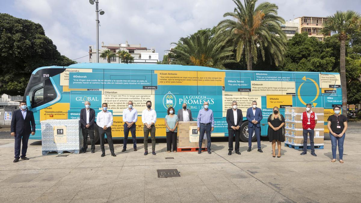 Rumbo a La Palma la guagua de las promesas