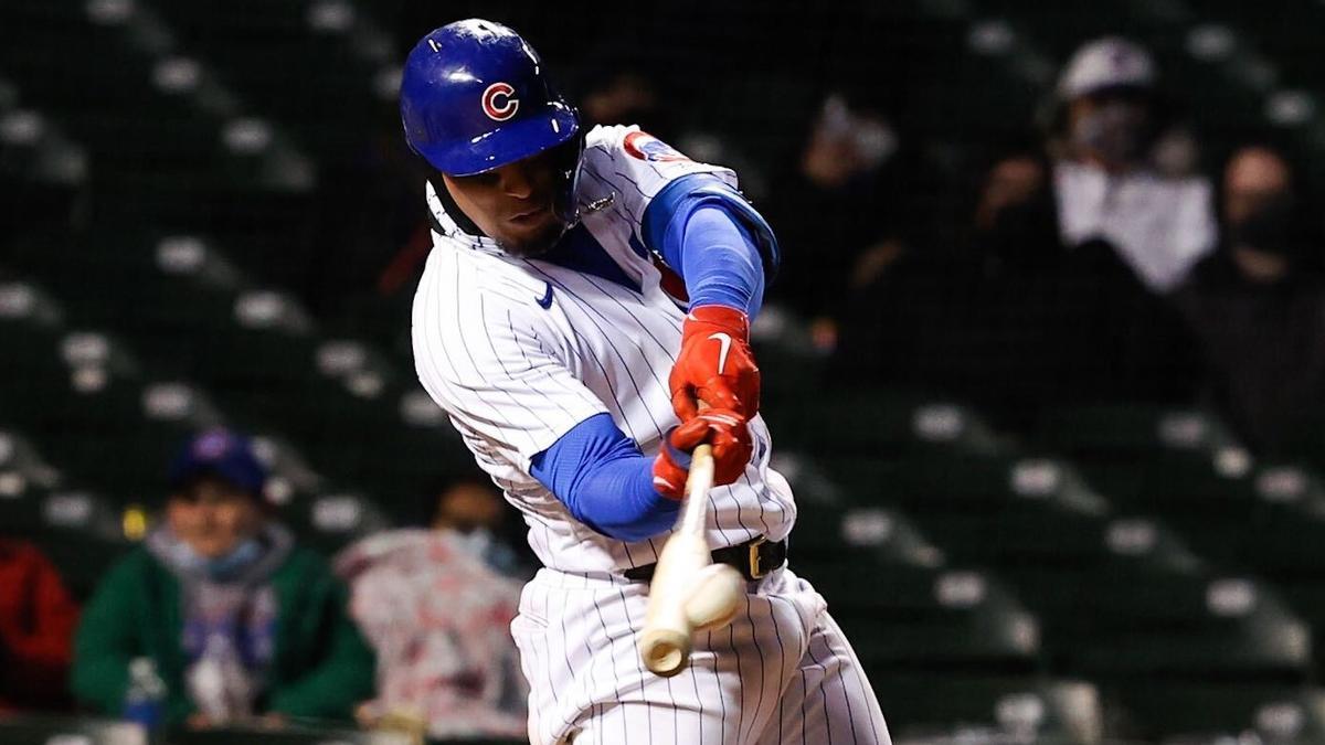 Javier Báez logró un grand slam para los Chicago Cubs.