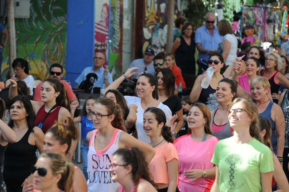 La Alberca se pone en forma a ritmo de zumba