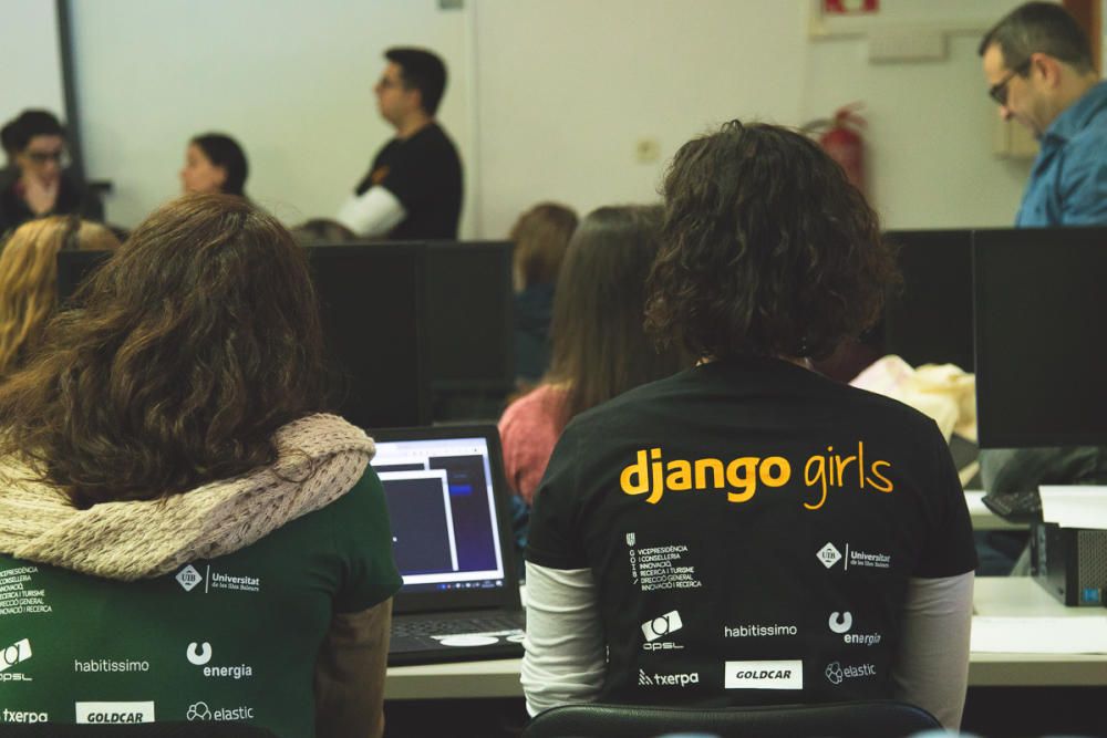 Taller de programación para mujeres Django Girls Mallorca