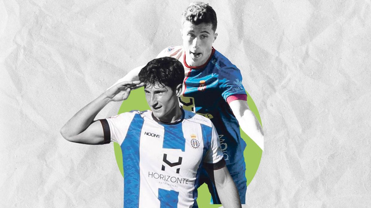 Por la izquierda, Javi Cueto y Davo Fernández.