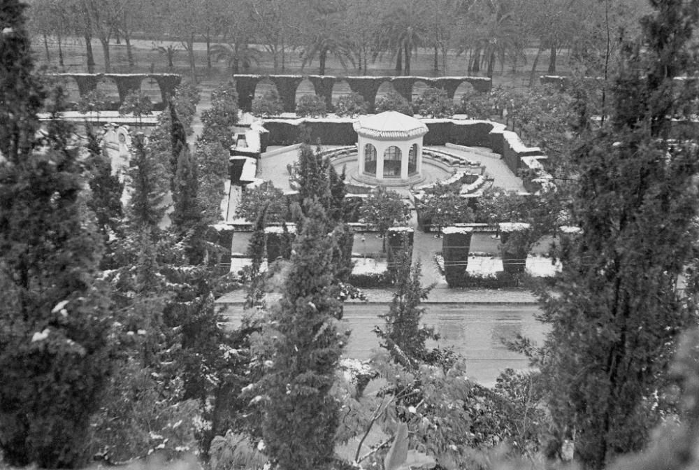 Nevada en Málaga del 3 de febrero de 1954.