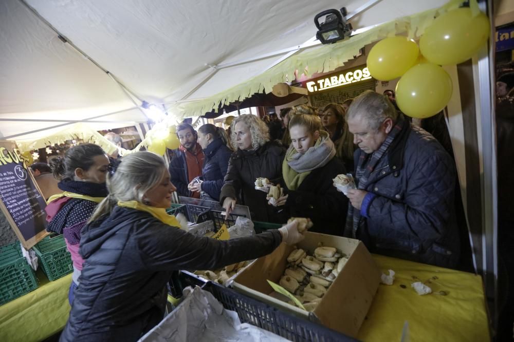 Sant Sebastià 2019: llonguetades en calles y plazas de Palma