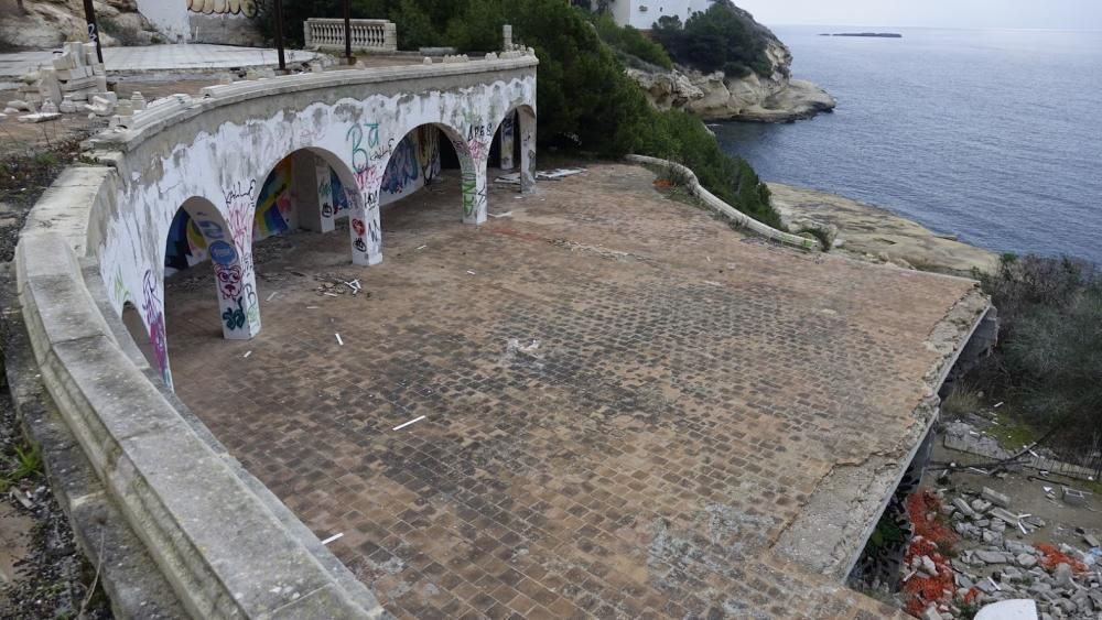 Así se degrada el viejo Casino de Mallorca