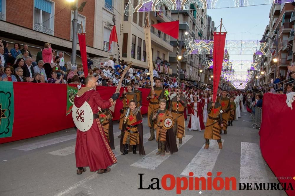 Desfile día 4 de mayo en Caravaca (Bando Cristiano