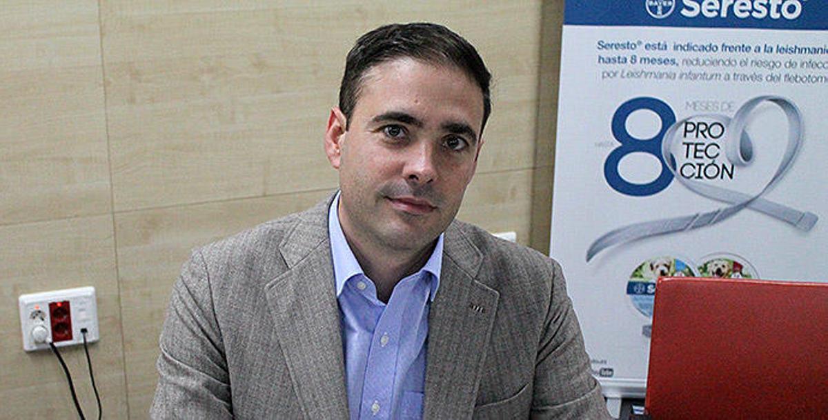 Gonzalo Moreno del Val, presidente del Colegio de Veterinarios de Alicante