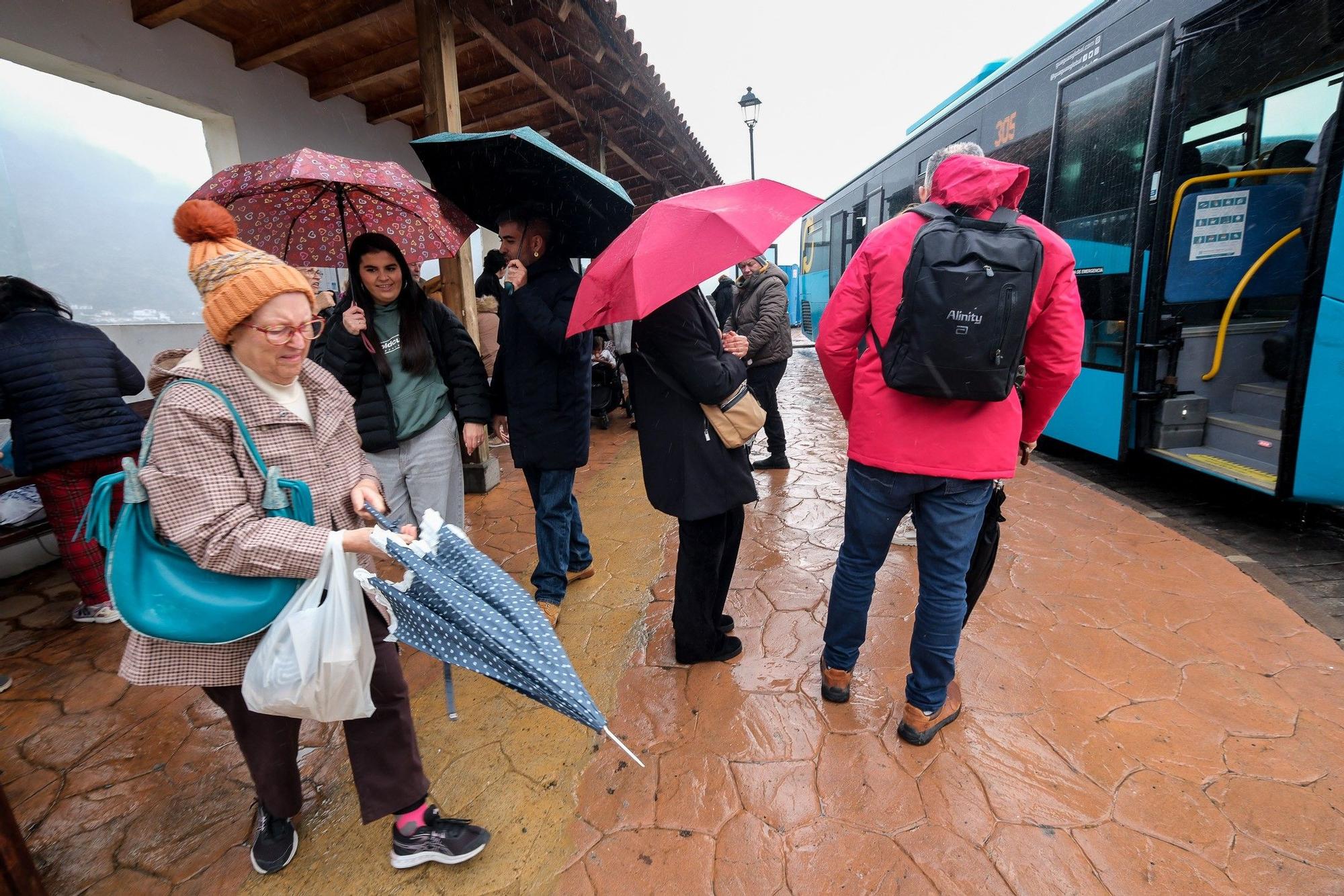 Encendido navideño de Tejeda