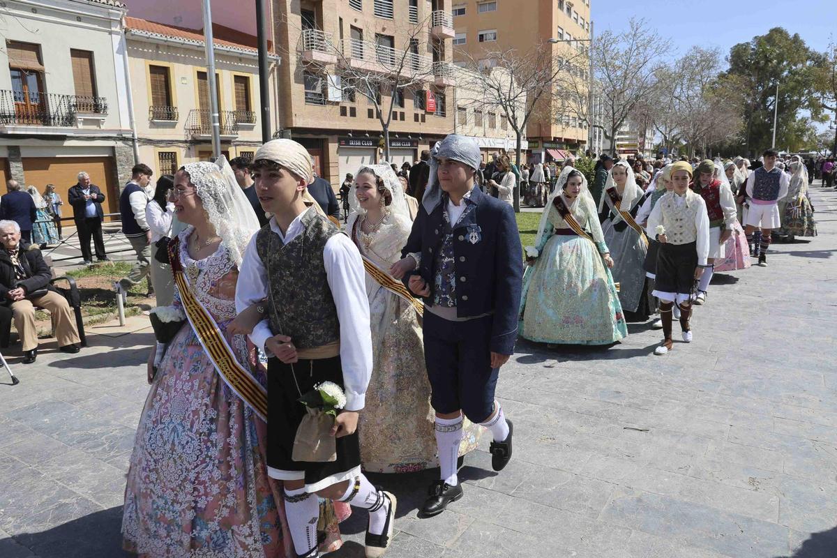 Las imágenes que ha dejado la Ofrenda del Port de Sagunt