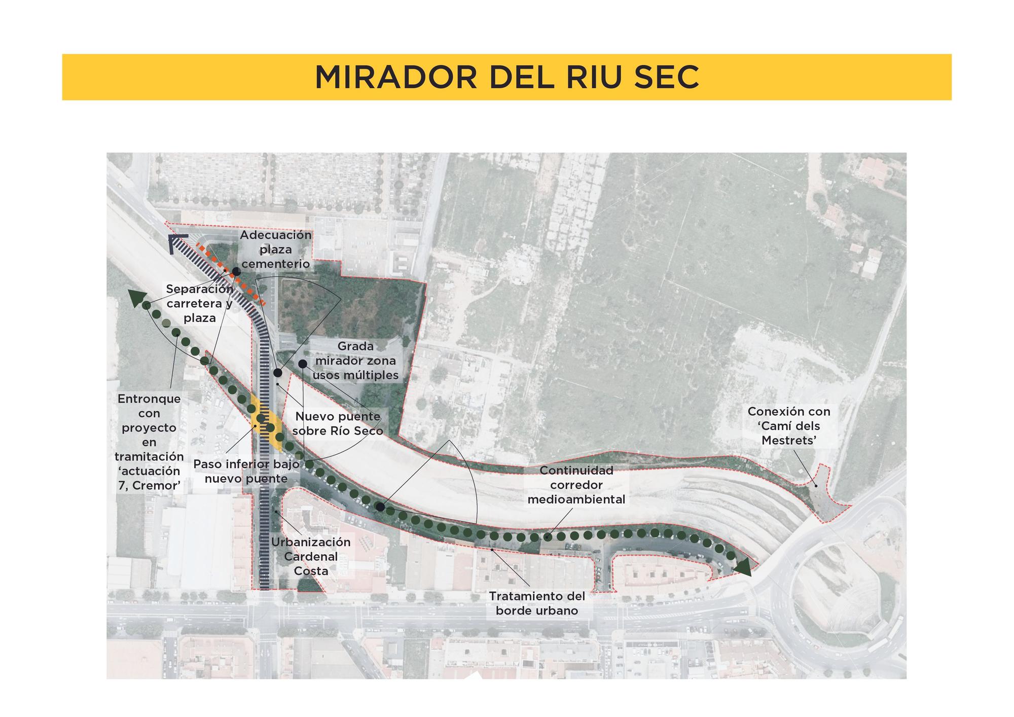 Infografía del nuevo proyecto del Ayuntamiento de Castelló.