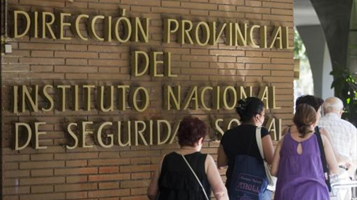 Delegación del Instituto Nacional de la Seguridad Social en Barcelona.