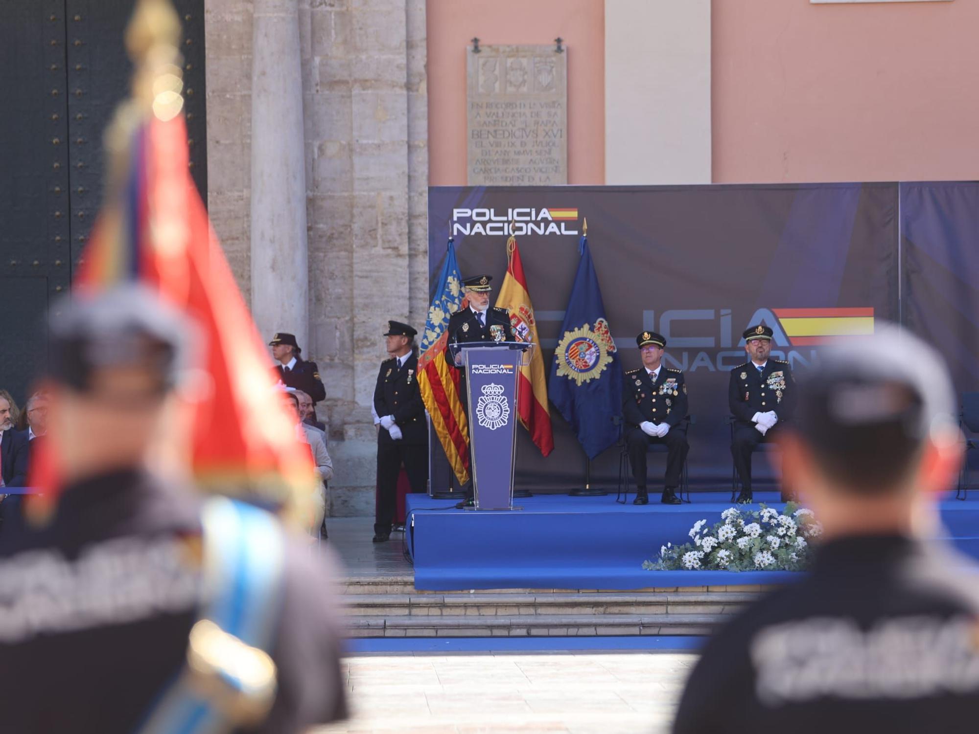 La Policía Nacional de Valencia celebra el Día de los Santos Ángeles Custodios