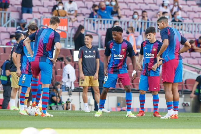 Las mejores imágenes del Barça - Levante: Ansu Fati, Depay, de Jong, Gavi, Nico...