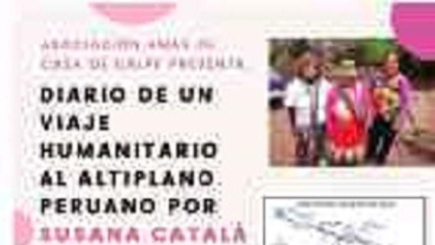 Diario de un viaje humanitario al altiplano peruano