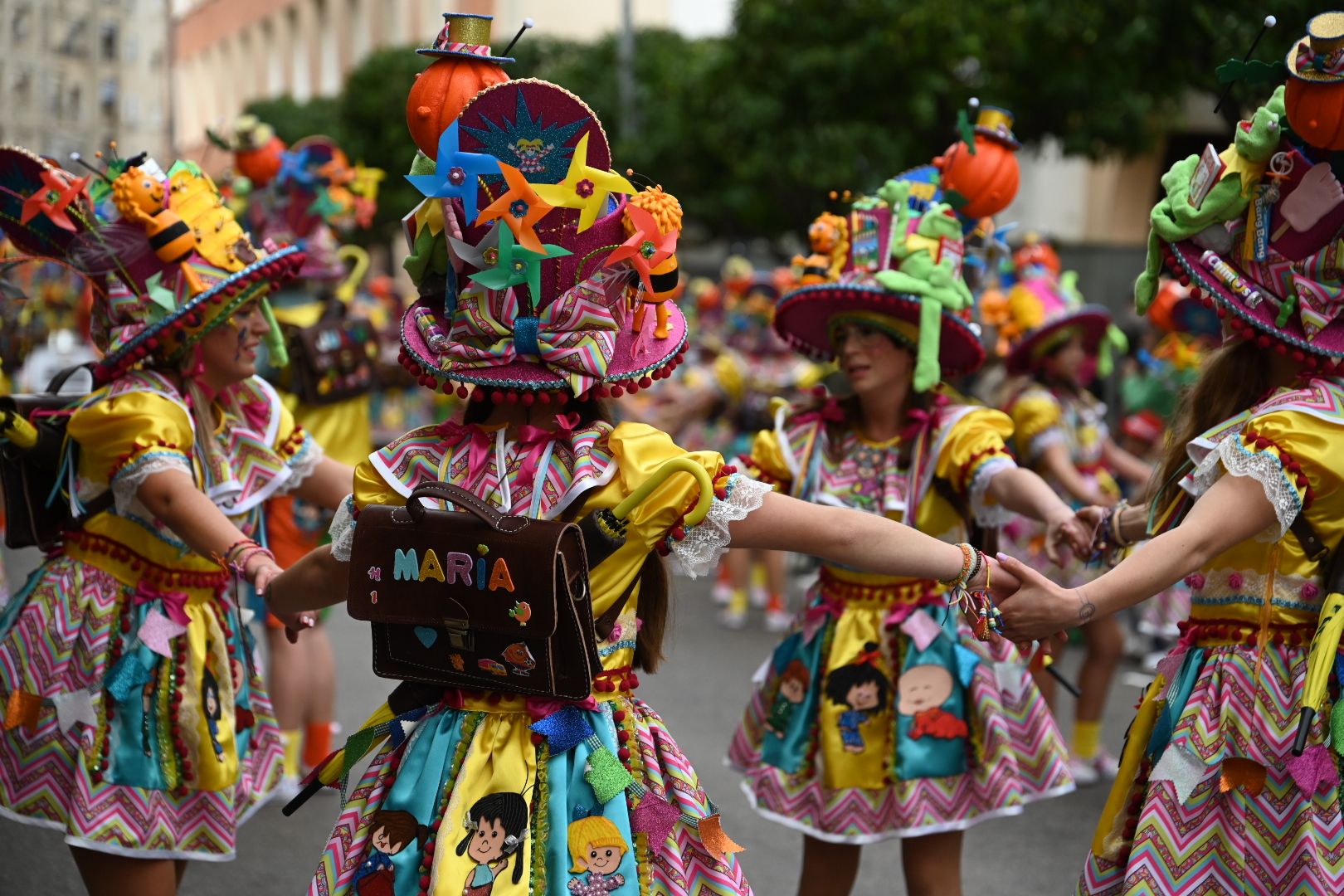 Desfile de comparsas del Carnaval de Badajoz