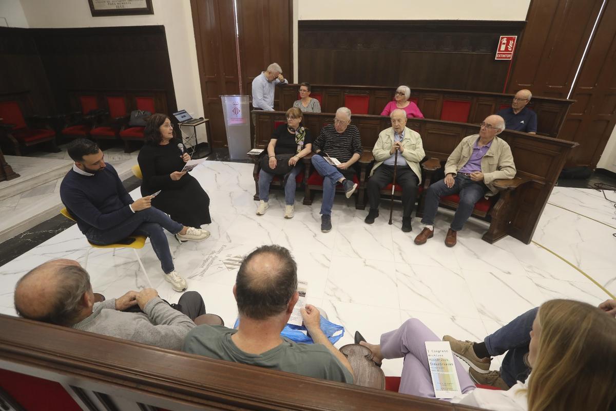 Otro momento de la presentación.