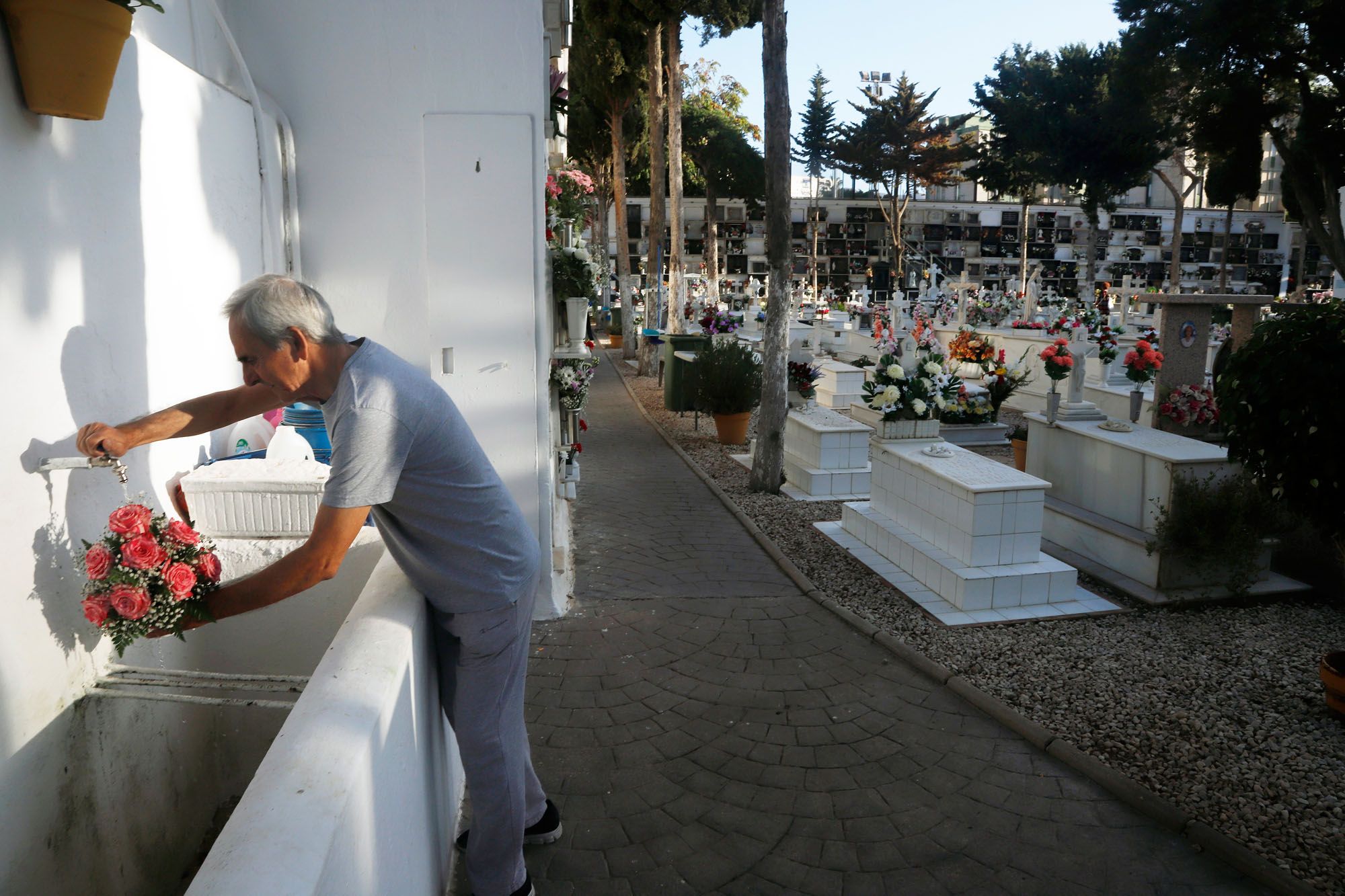 El Día de Todos los Santos de 2022 en los cementerios de Málaga