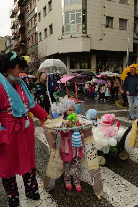 Carnaval infantil en Mieres y Pola de Lena